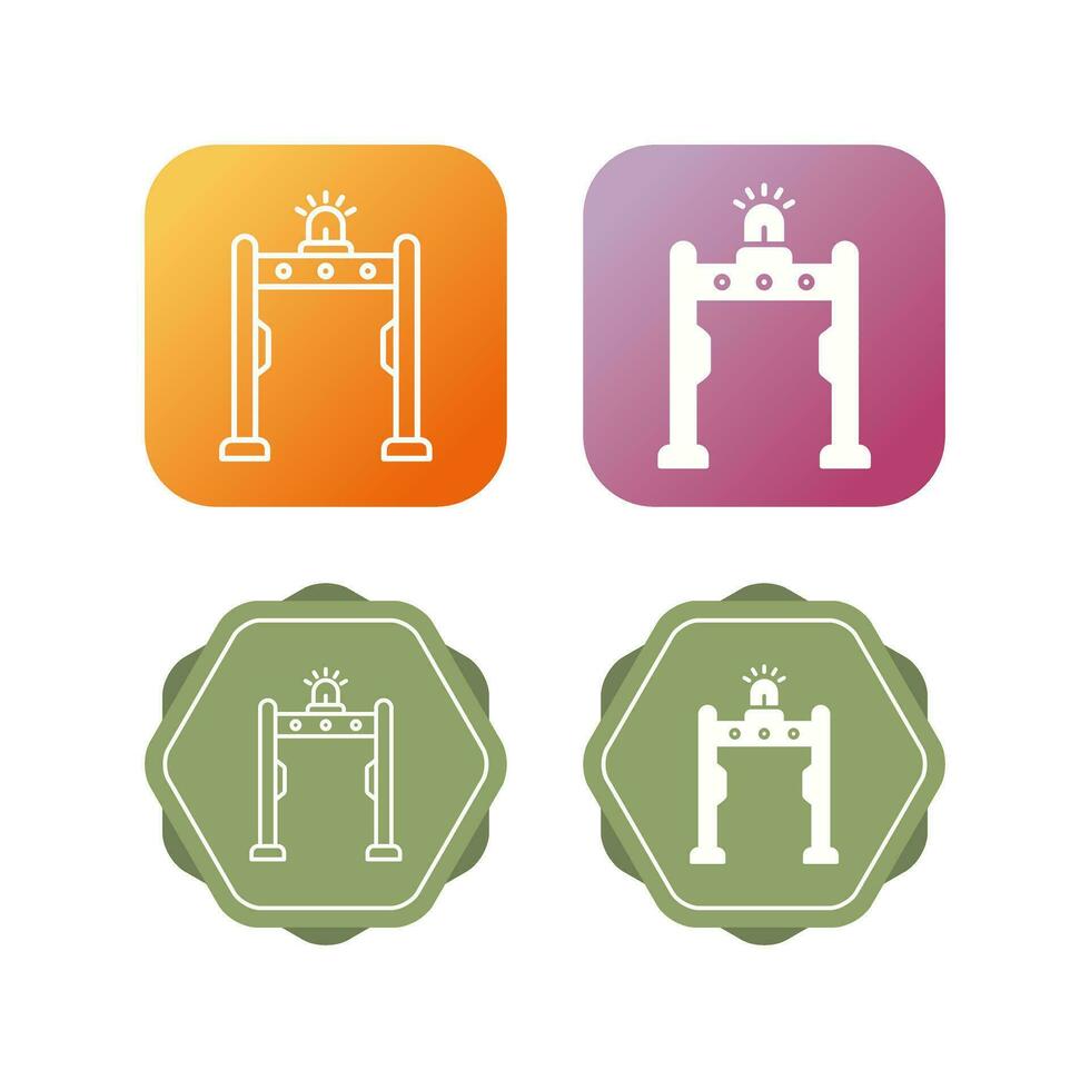 Metal Detector Vector Icon
