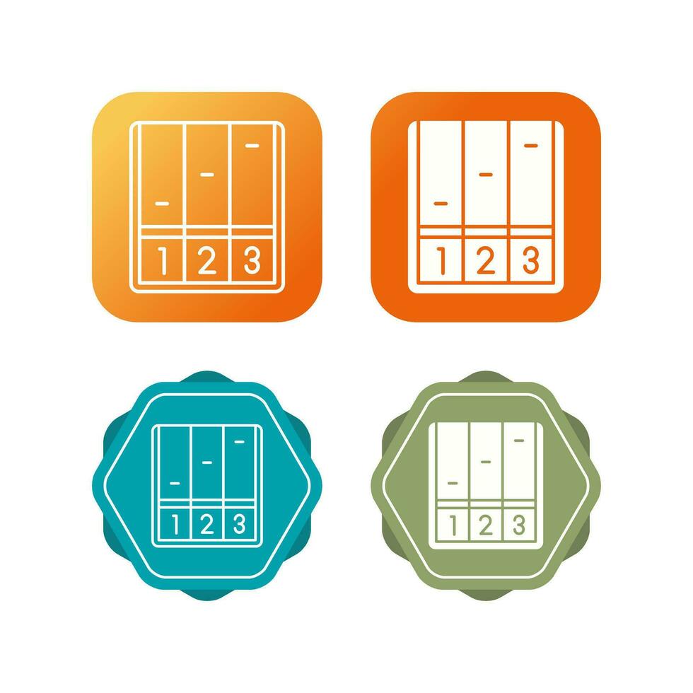 Running Track Vector Icon