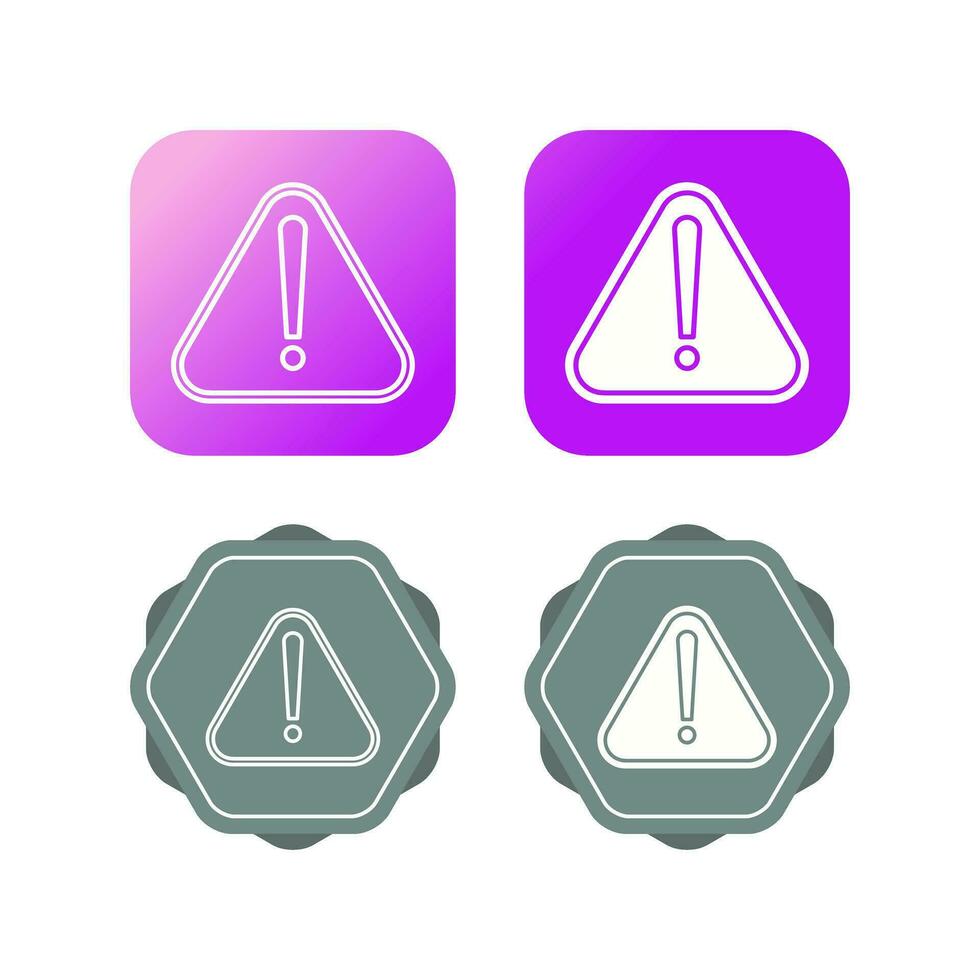 Warning Sign Vector Icon