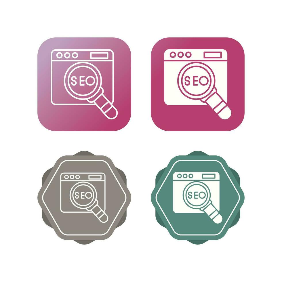 Seo Vector Icon