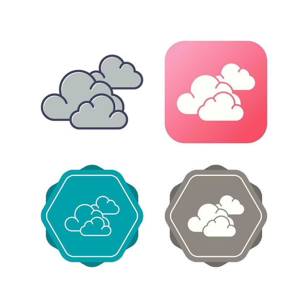 Cloudy Vector Icon