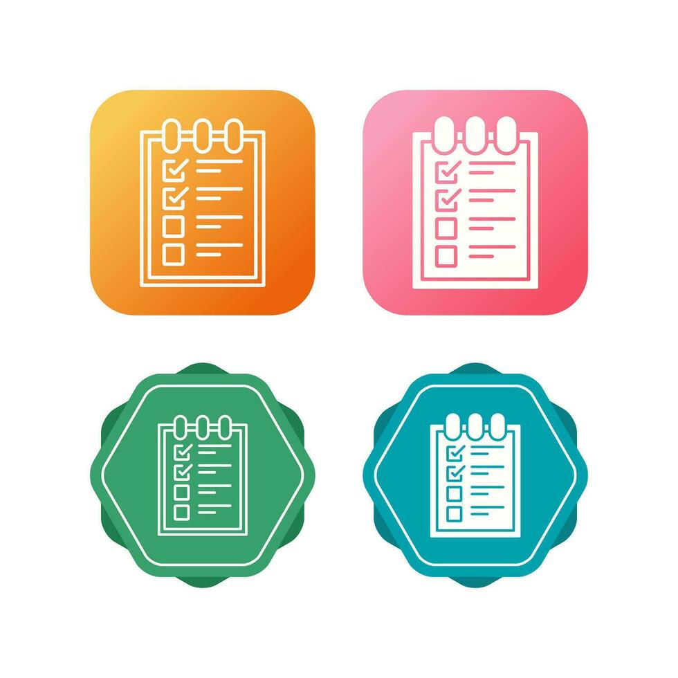 Check List Vector Icon