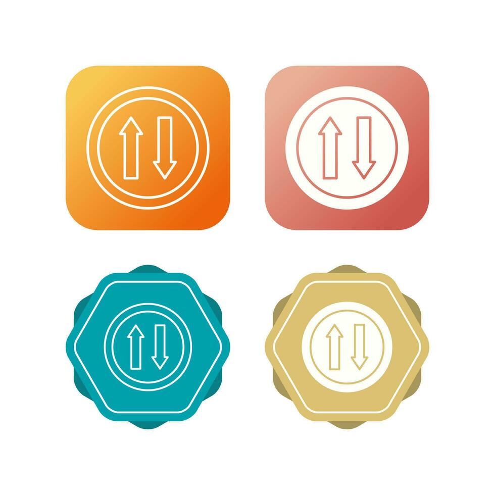 Traffic Sign Vector Icon
