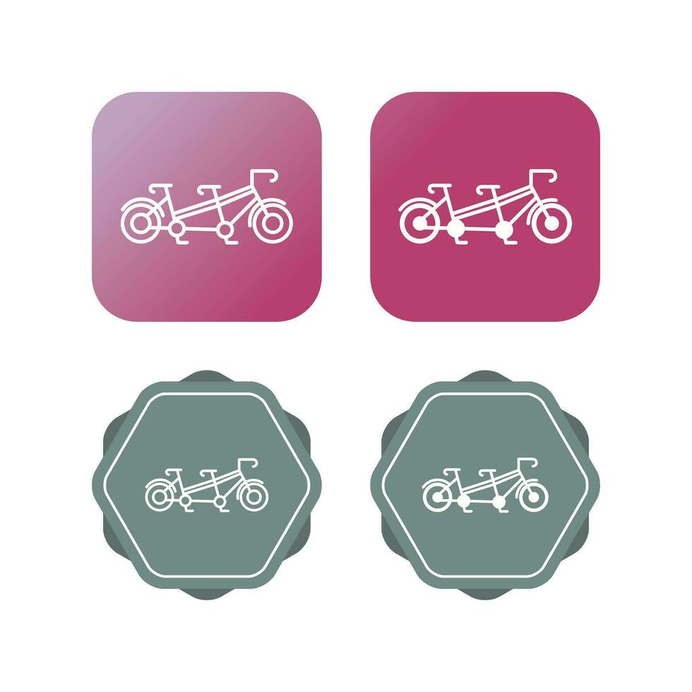 Tandem Vector Icon