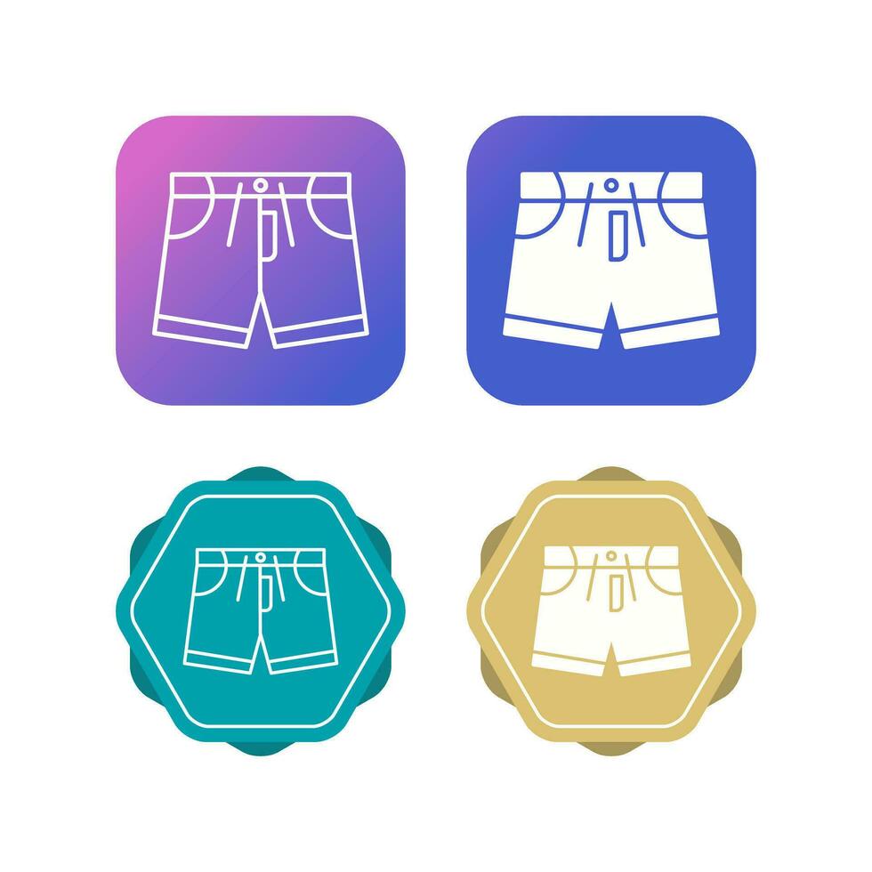 Shorts Vector Icon