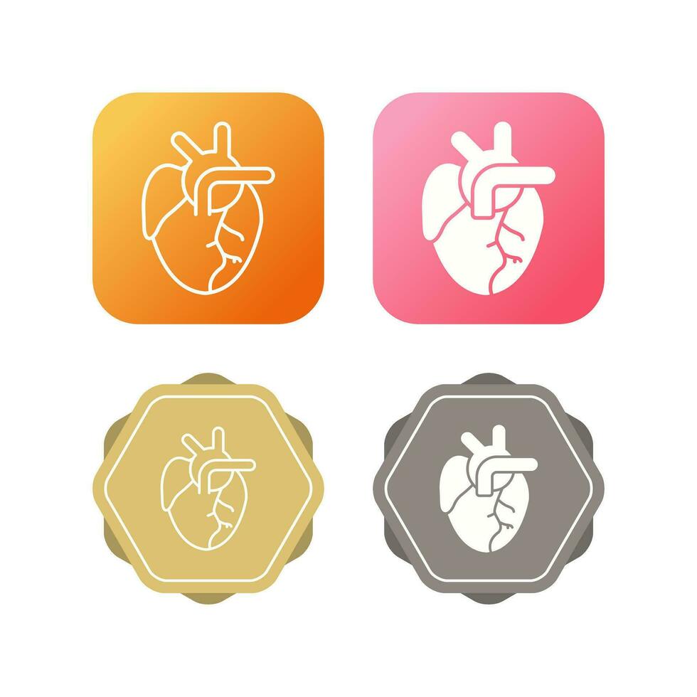 Medical Heart Vector Icon