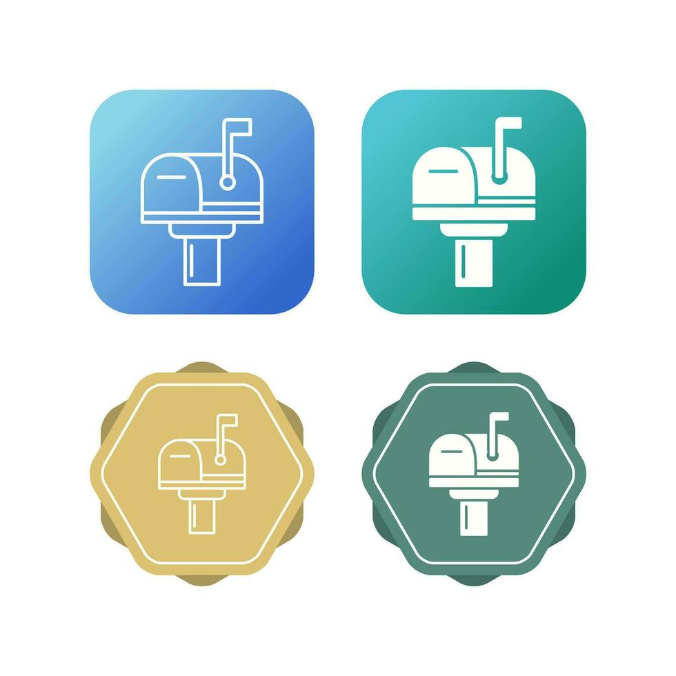 Mail Box Vector Icon