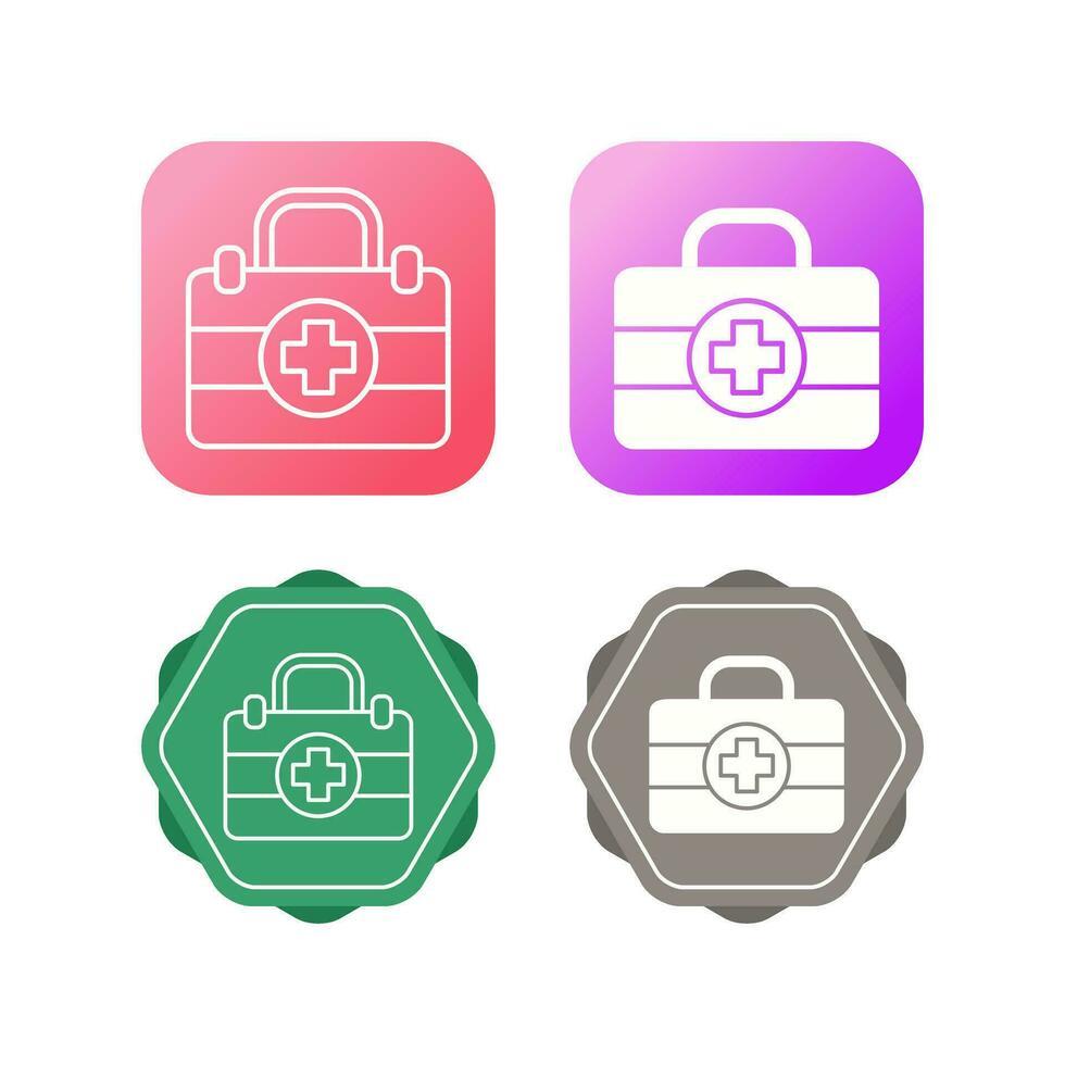 First Aid Kit Vector Icon