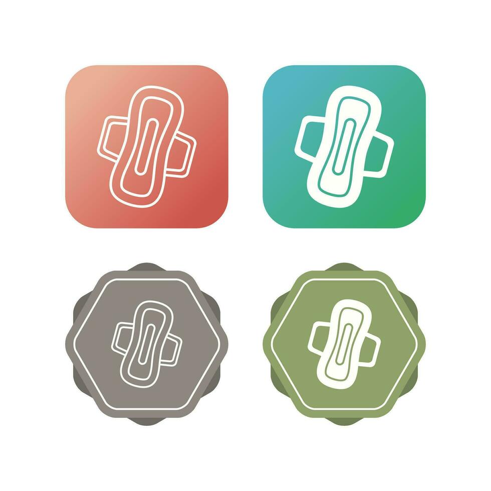 Sanitary Towel Vector Icon