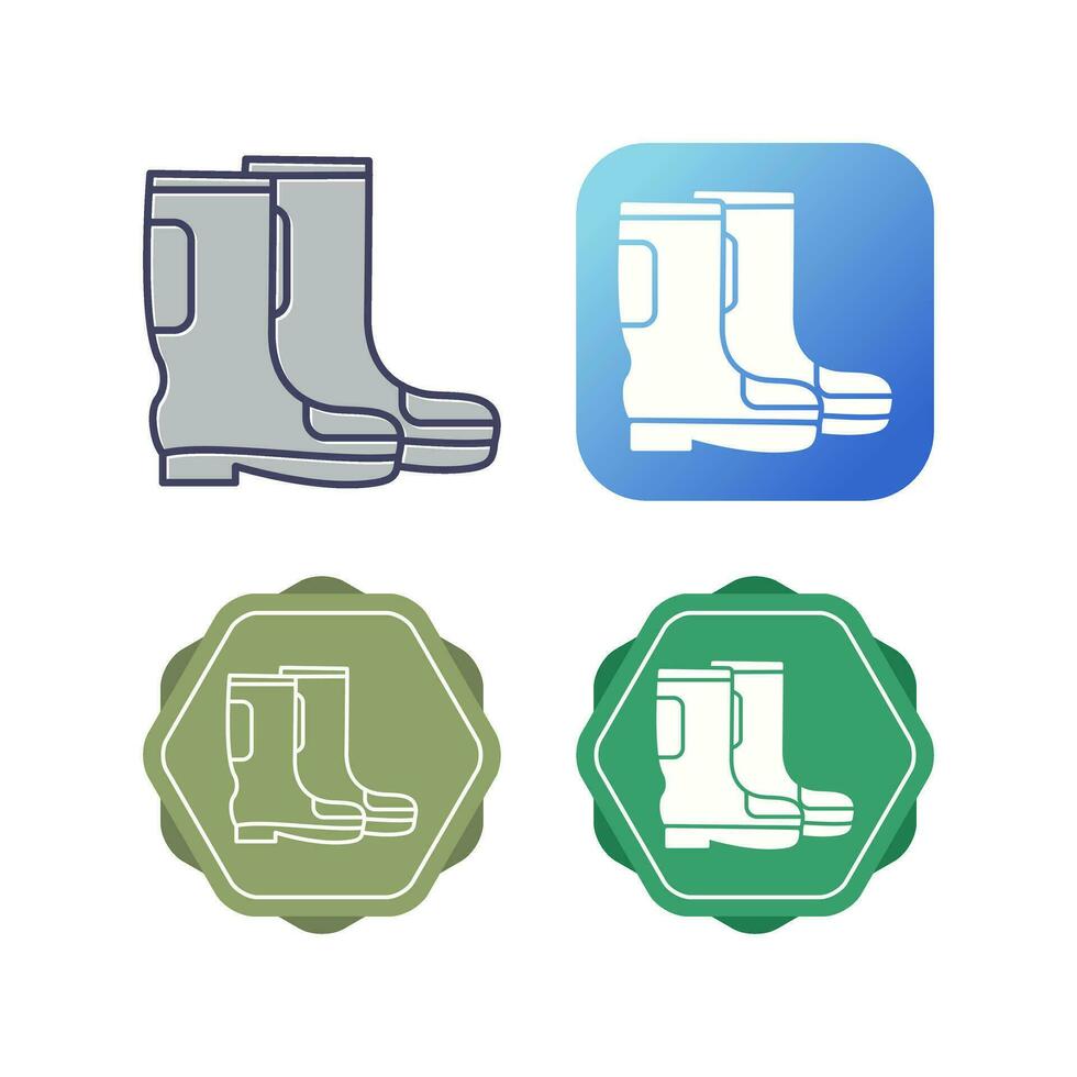 Rain Boots Vector Icon