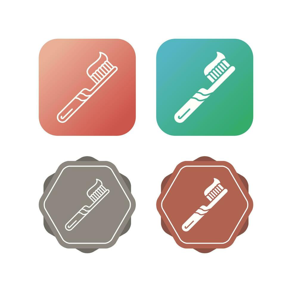 Toothbrush Vector Icon