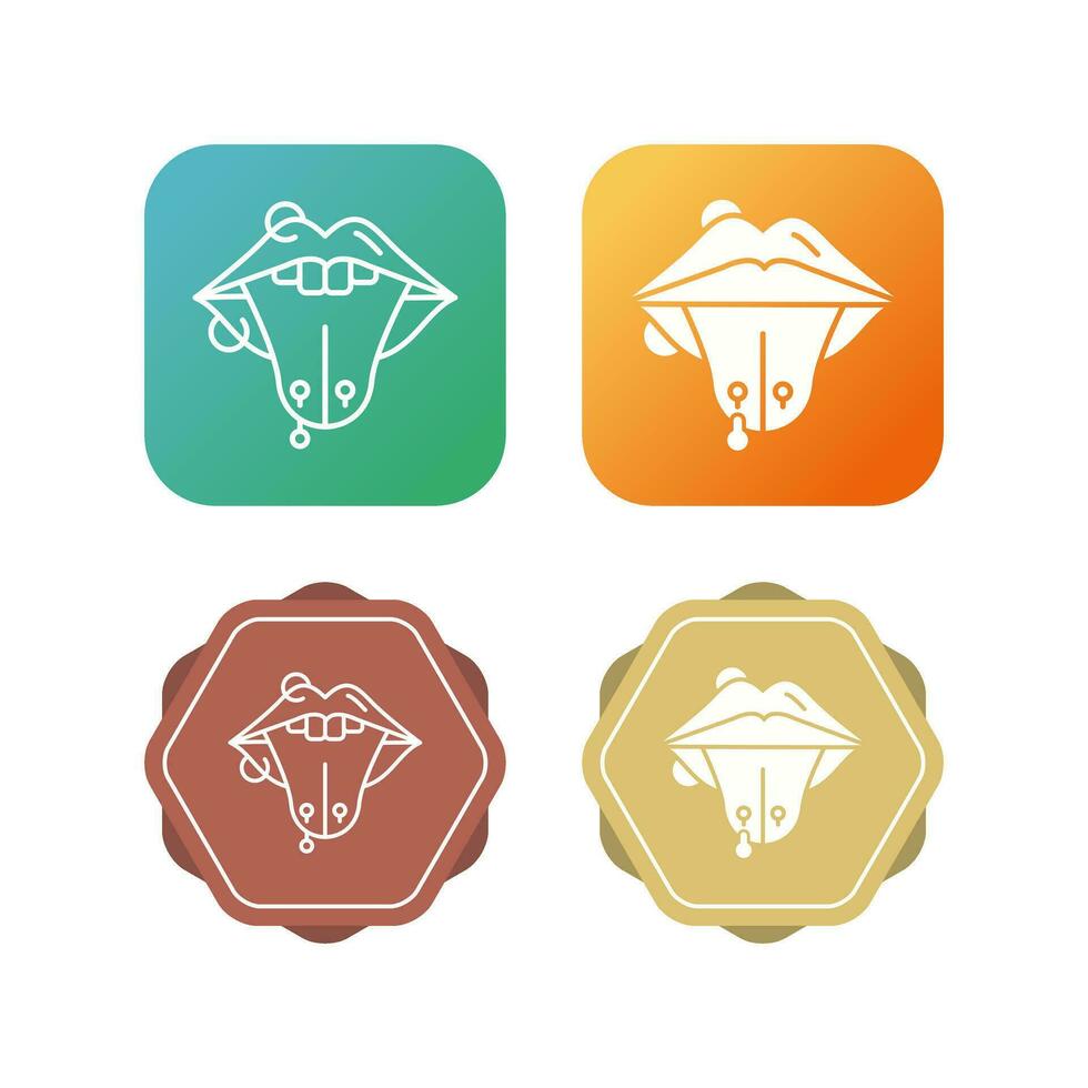 Piercing Vector Icon
