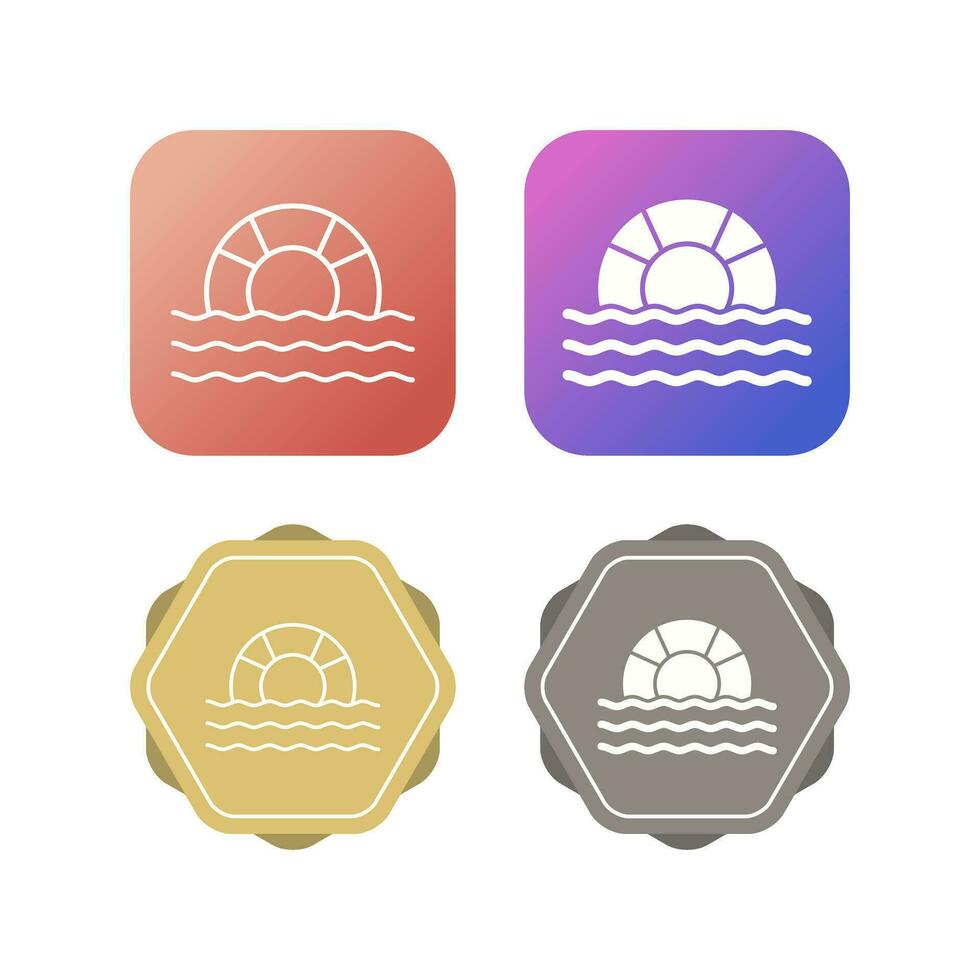 Float Vector Icon