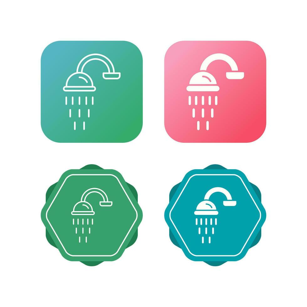 Shower Vector Icon