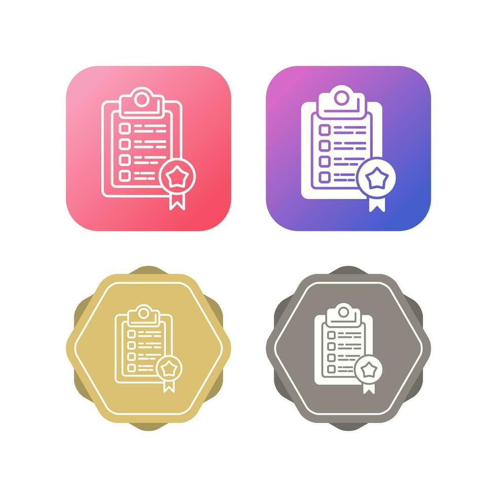 Quality Assurance Vector Icon