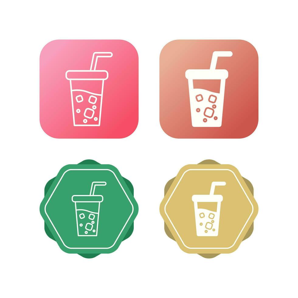 Soft Drink Vector Icon