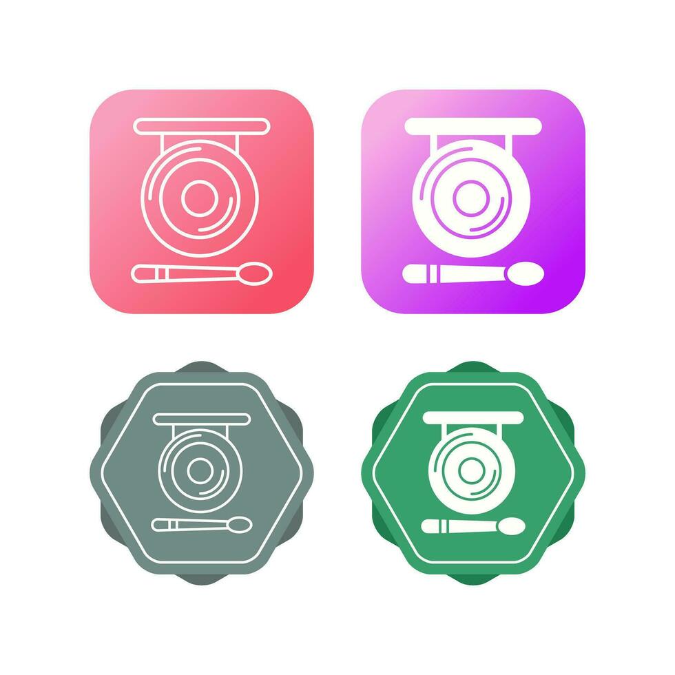Gong Vector Icon