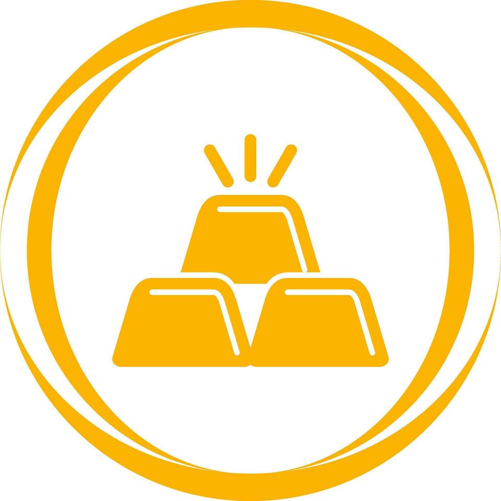 icono de vector de oro