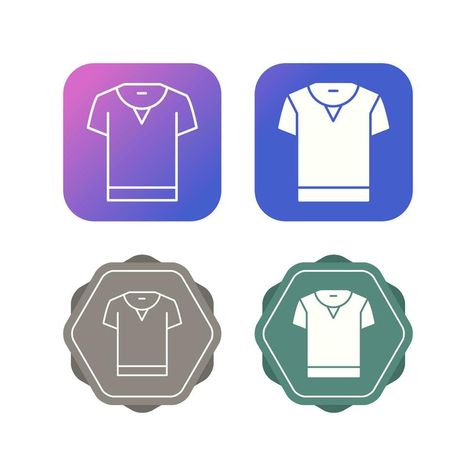 T Shirt Vector Icon