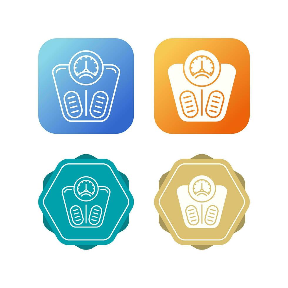 Weight Scale Vector Icon