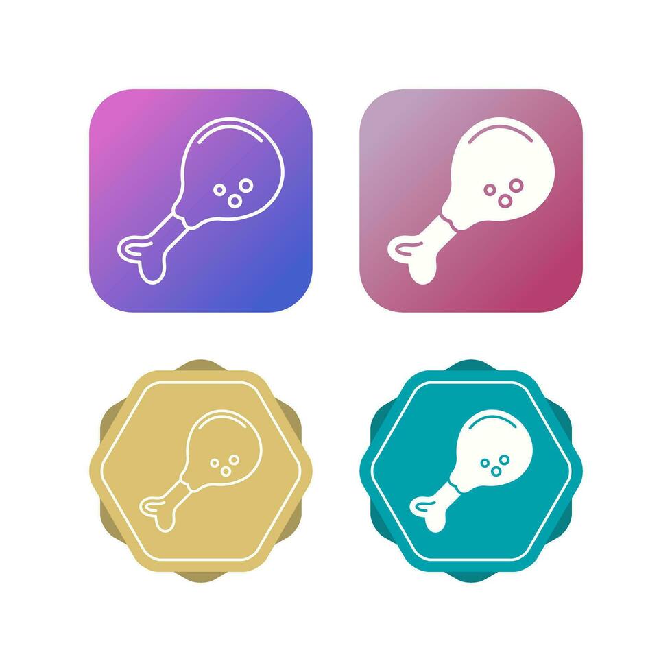 Leg Piece Vector Icon