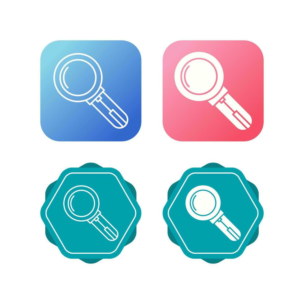 Magnifying Glass Vector Icon