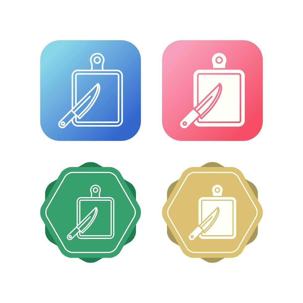 Cutting Board Vector Icon