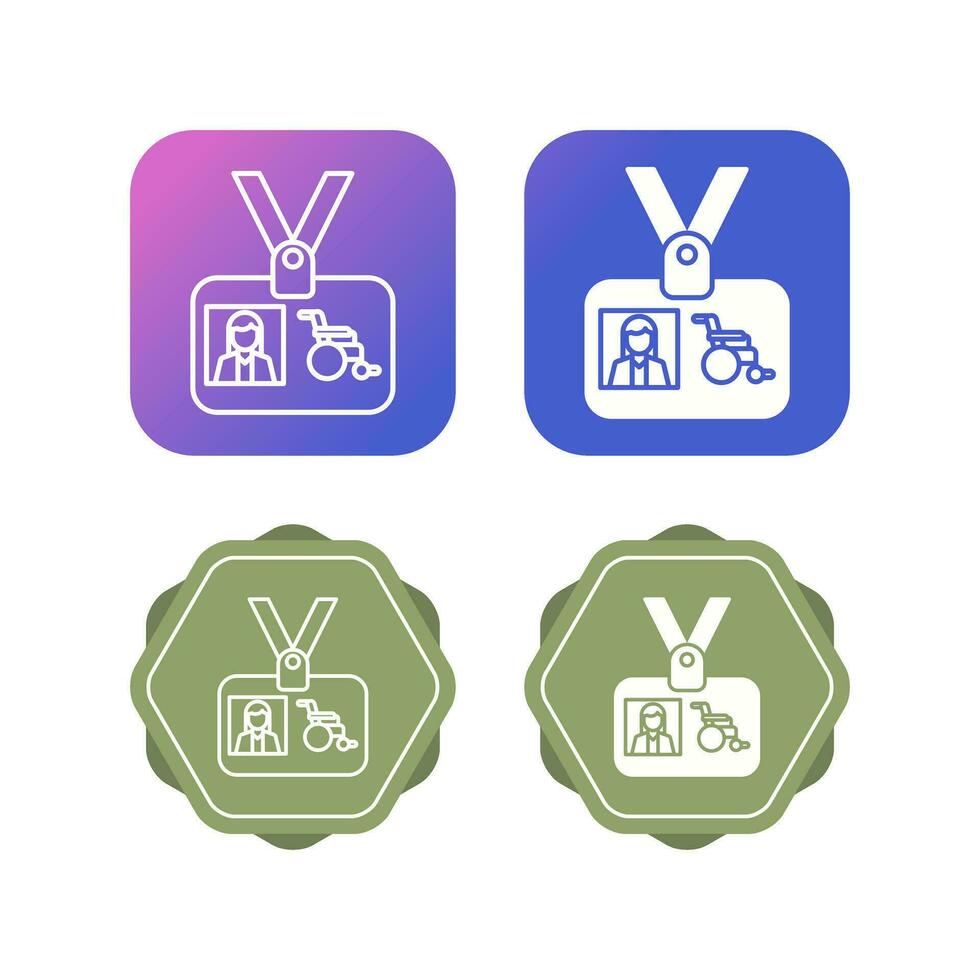 Id Card Vector Icon