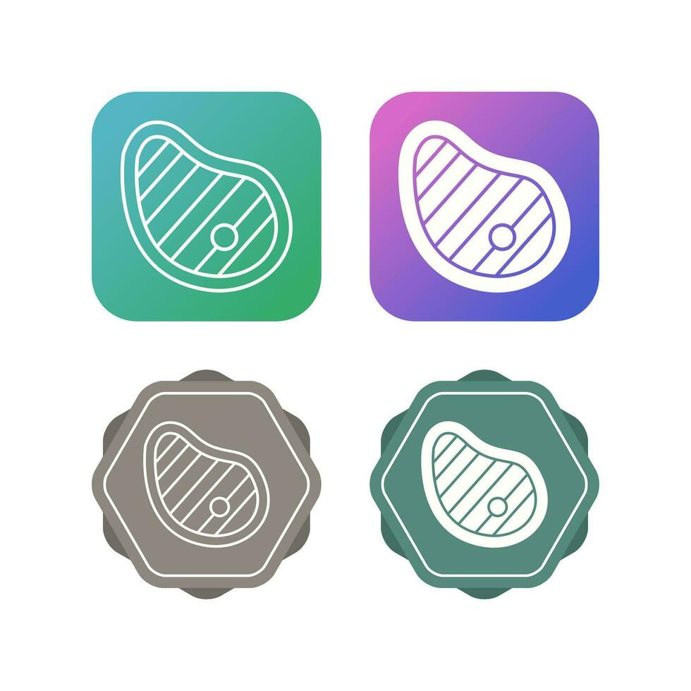 Steak Vector Icon