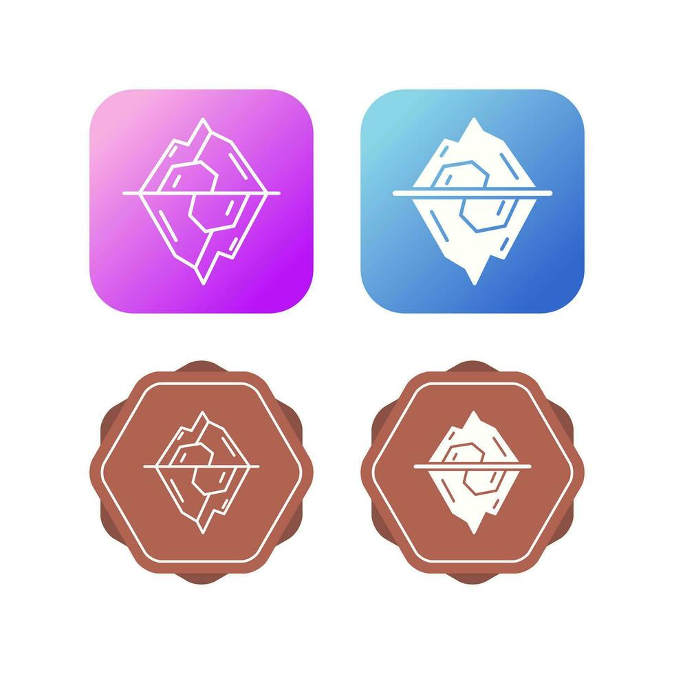 Iceberg Vector Icon