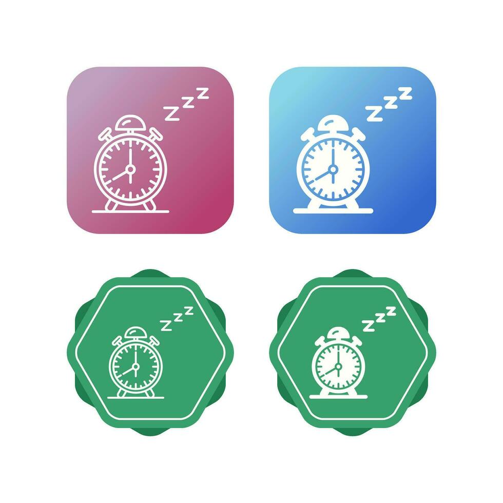 icono de vector de tiempo de sueño