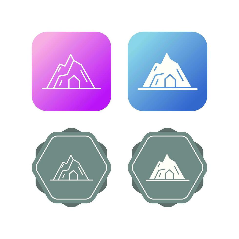 Cave Vector Icon