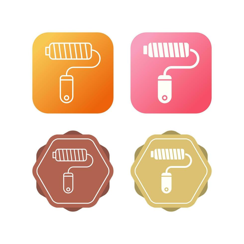 Painting Roller Vector Icon