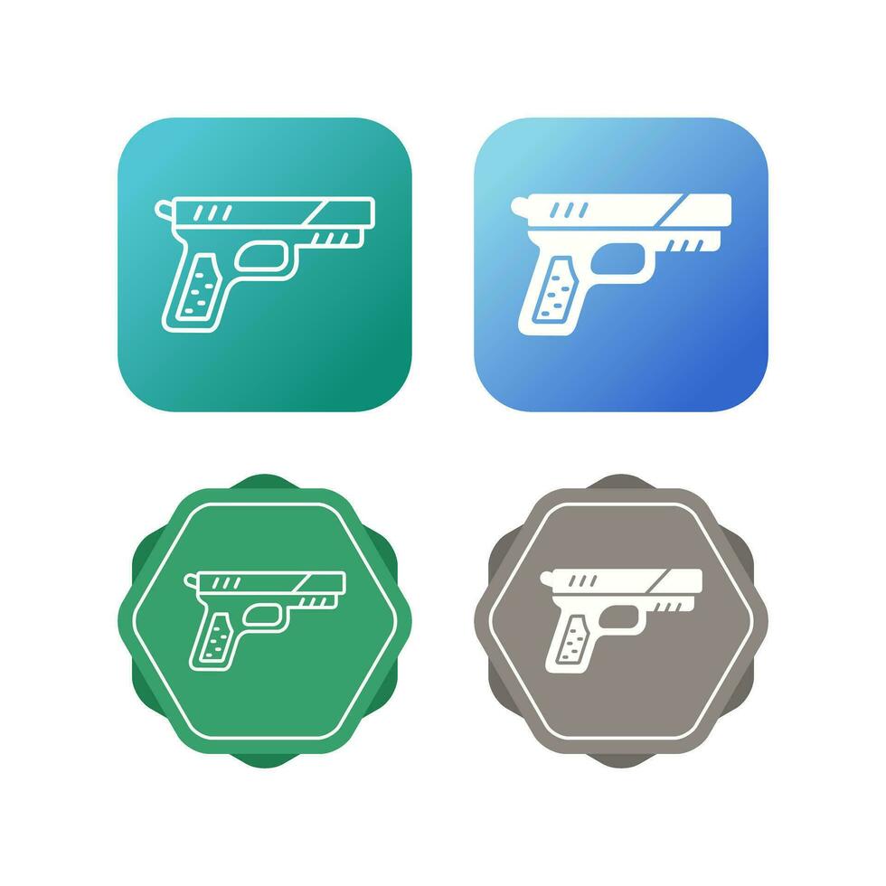 icono de vector de pistola