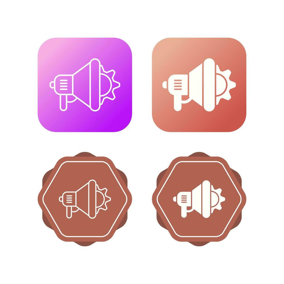 Marketing Automation Vector Icon