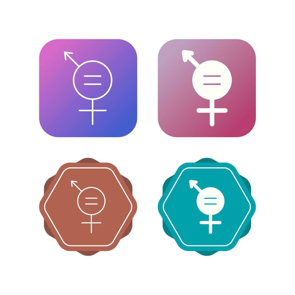 Gender Equality Vector Icon