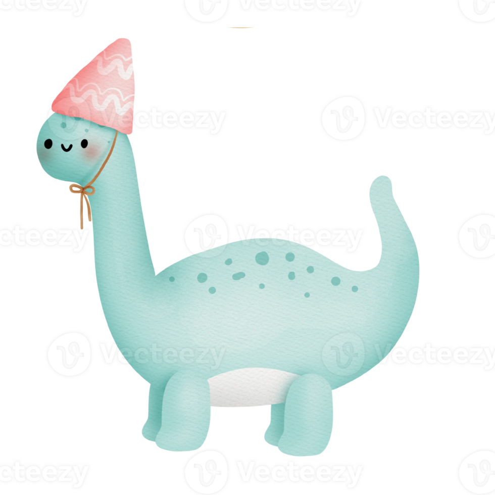 schattig verjaardag dinosaurussen png