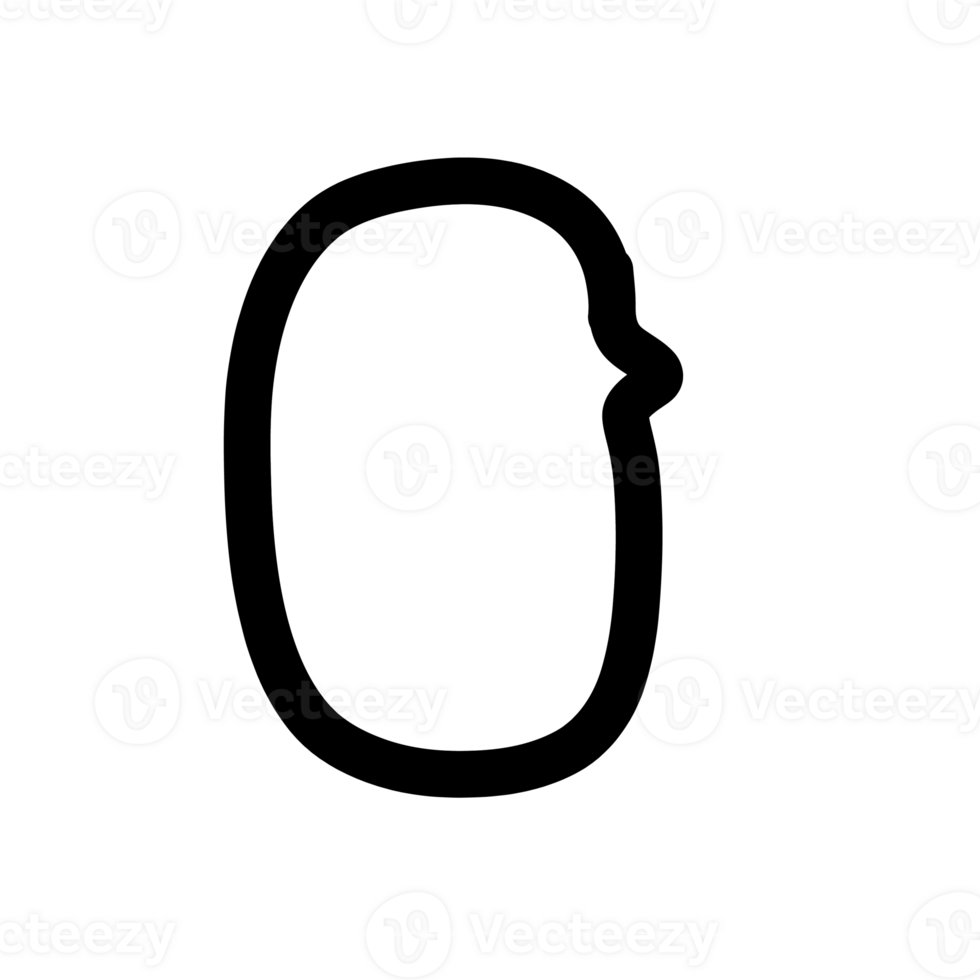 speech bubble outline png