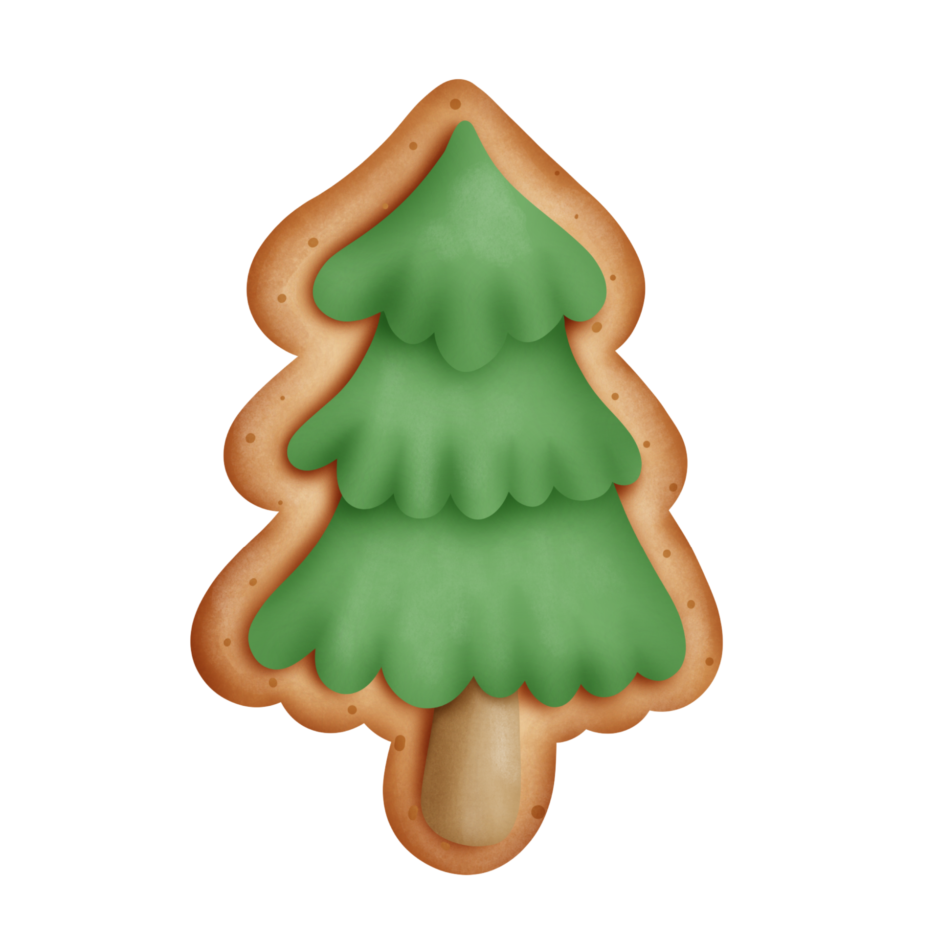 Christmas tree cookies 26480553 PNG