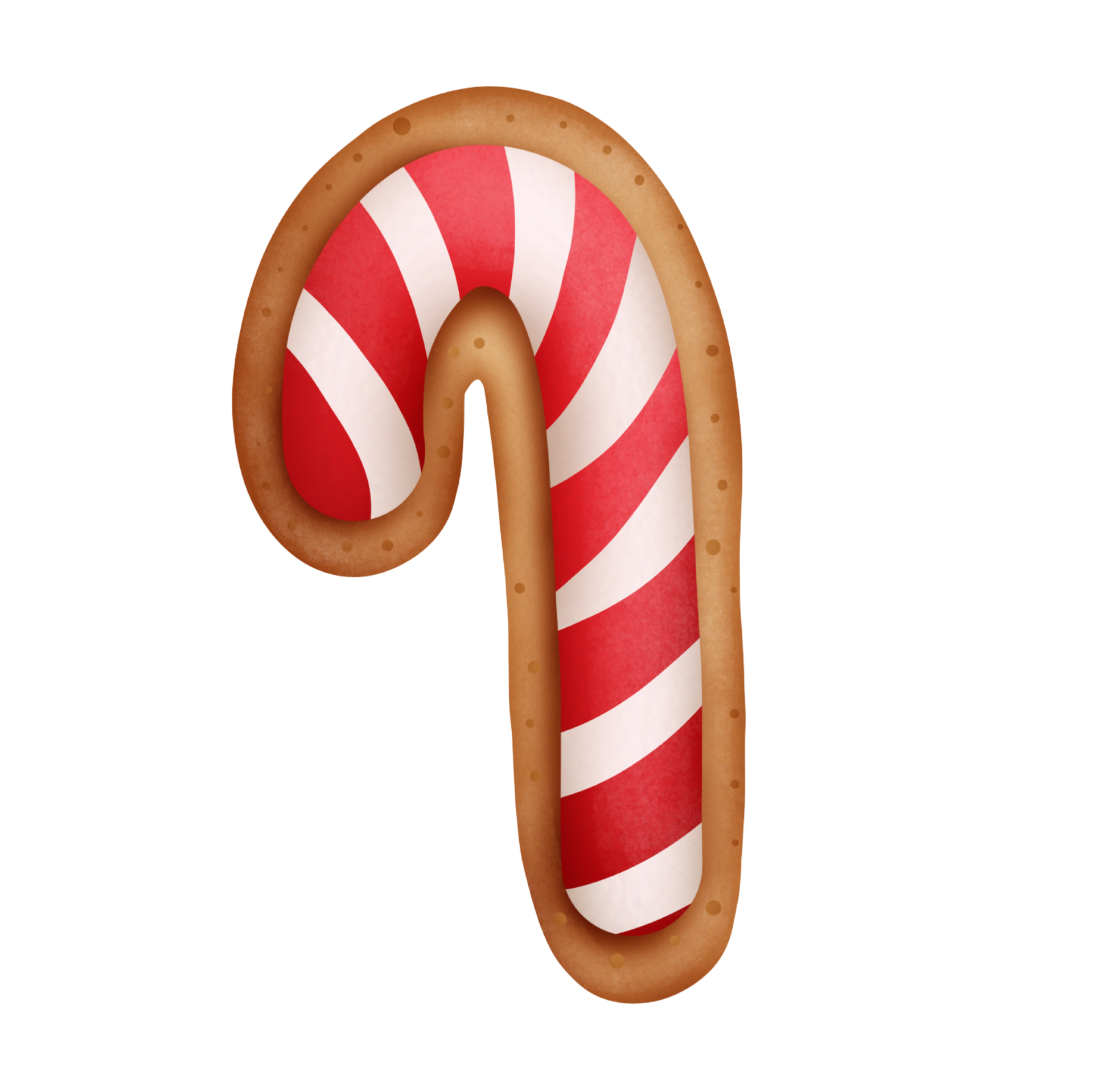 candy cane watercolor 26480684 PNG