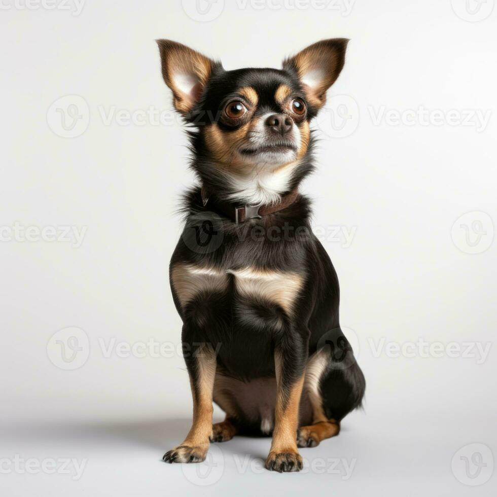 Portrait of chihuahua dog photo