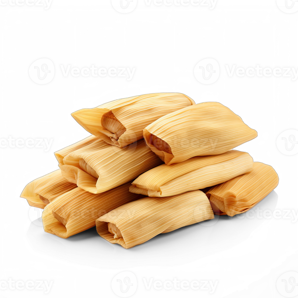 Tamales isolated on transparent background png