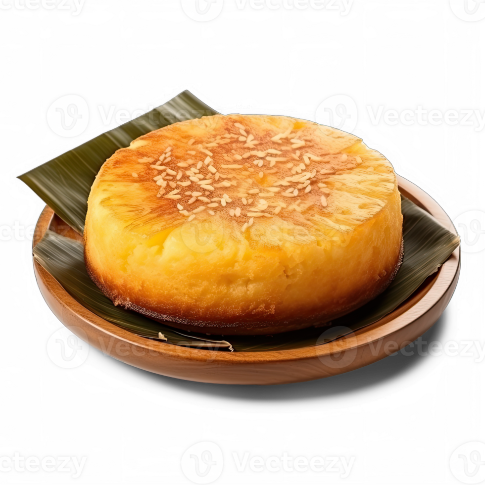 Bibingka isolated on transparent background png