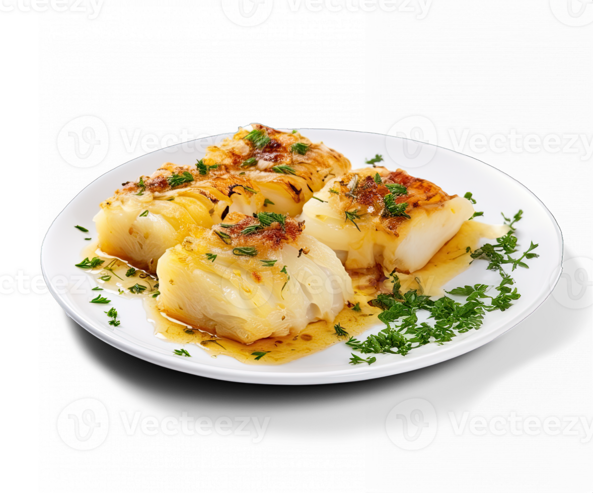 Bacalao isolated on transparent background png