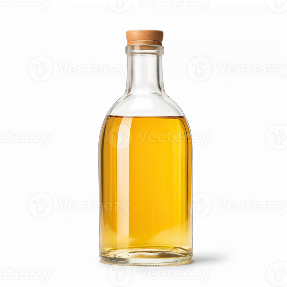 White vinegar isolated on transparent background png