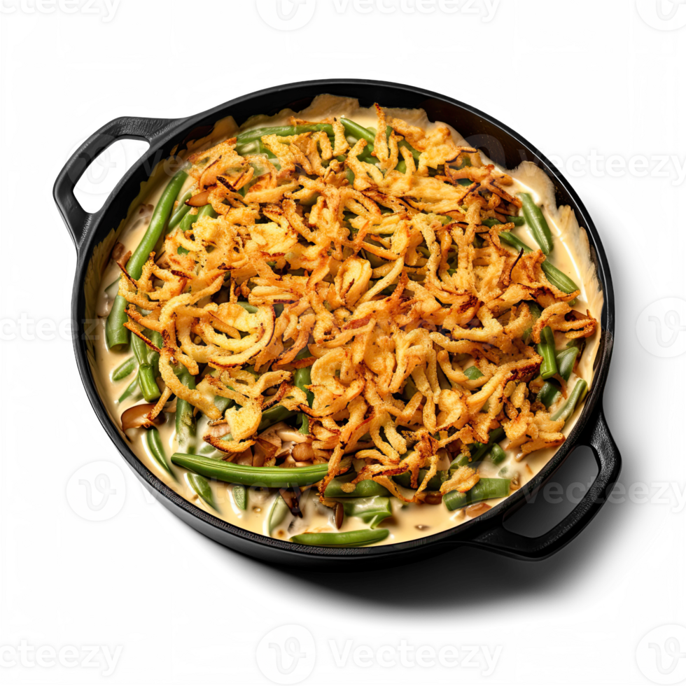 Green bean casserole isolated on transparent background 26483490 PNG