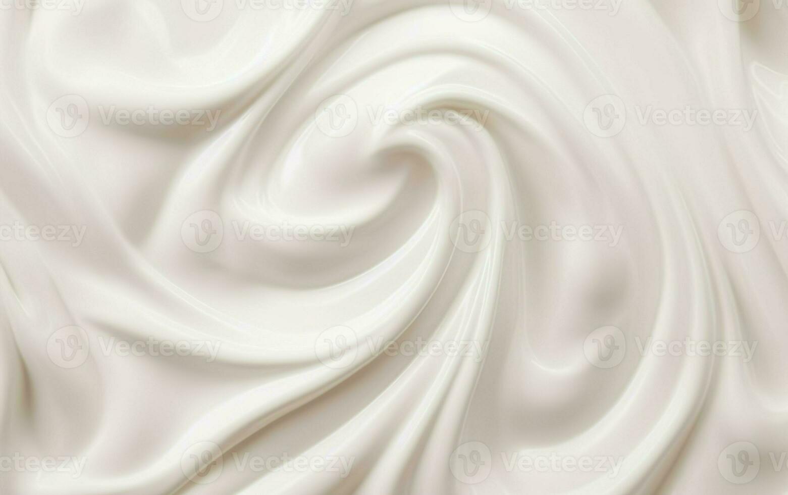 real foto de Leche circulo onda, soltar de chapoteo agua ondas, parte superior vista, textura superficie para modelo. crema. ai, generativo ai