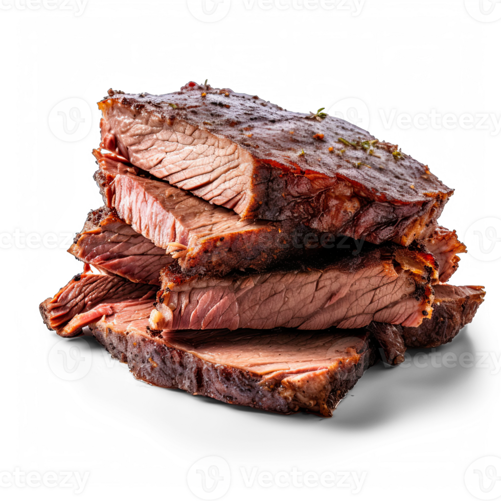 Brisket isolated on transparent background png