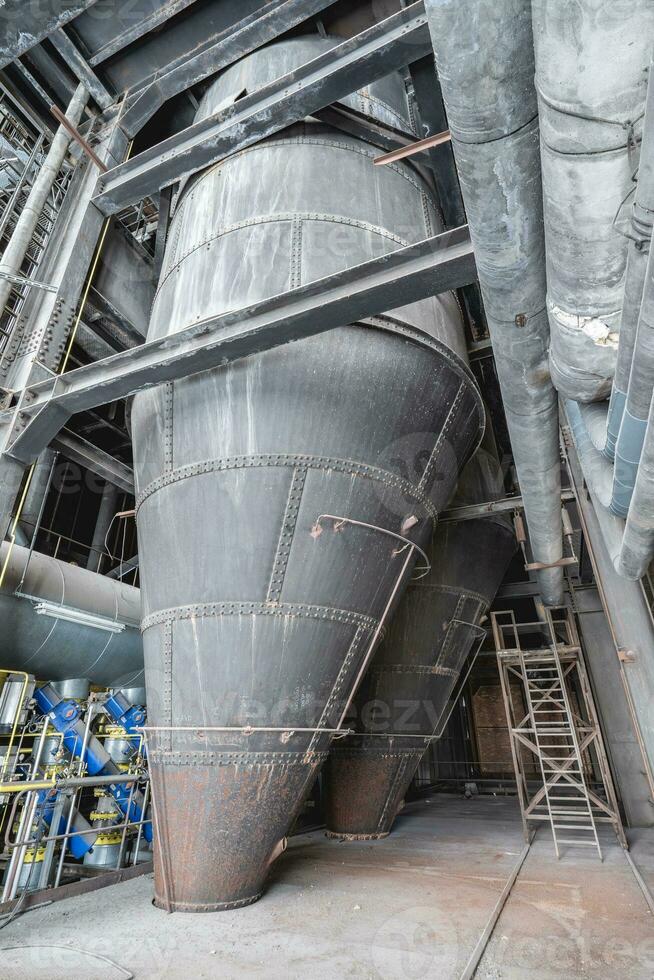 Old abandoned factory somewhere in Belgium. photo