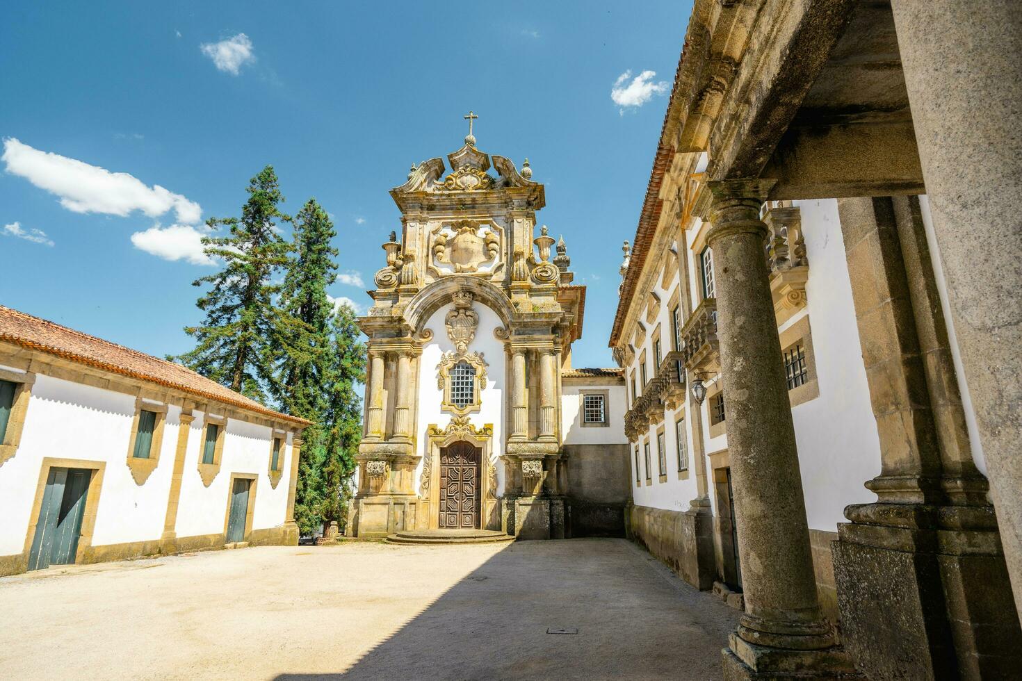 Mateus Palace at Vila Real,Portugal. Juni 30 2023. photo